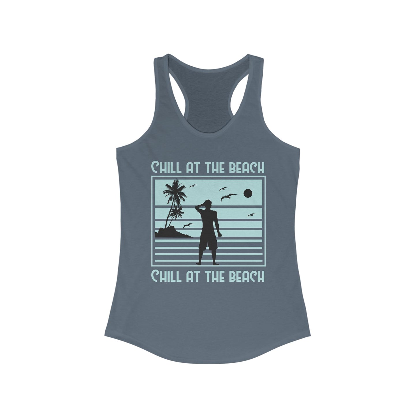 Racerback Tank Top for Women, Summer Sleeveless Shirt, Workout Gym Fitness Wear, Yoga Activewear, Casual Beach Tank, Gift for