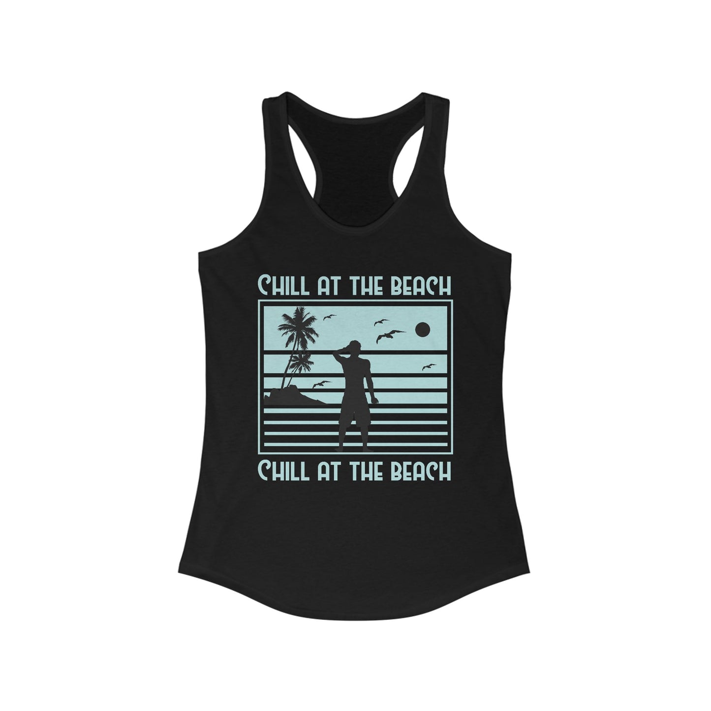 Racerback Tank Top for Women, Summer Sleeveless Shirt, Workout Gym Fitness Wear, Yoga Activewear, Casual Beach Tank, Gift for