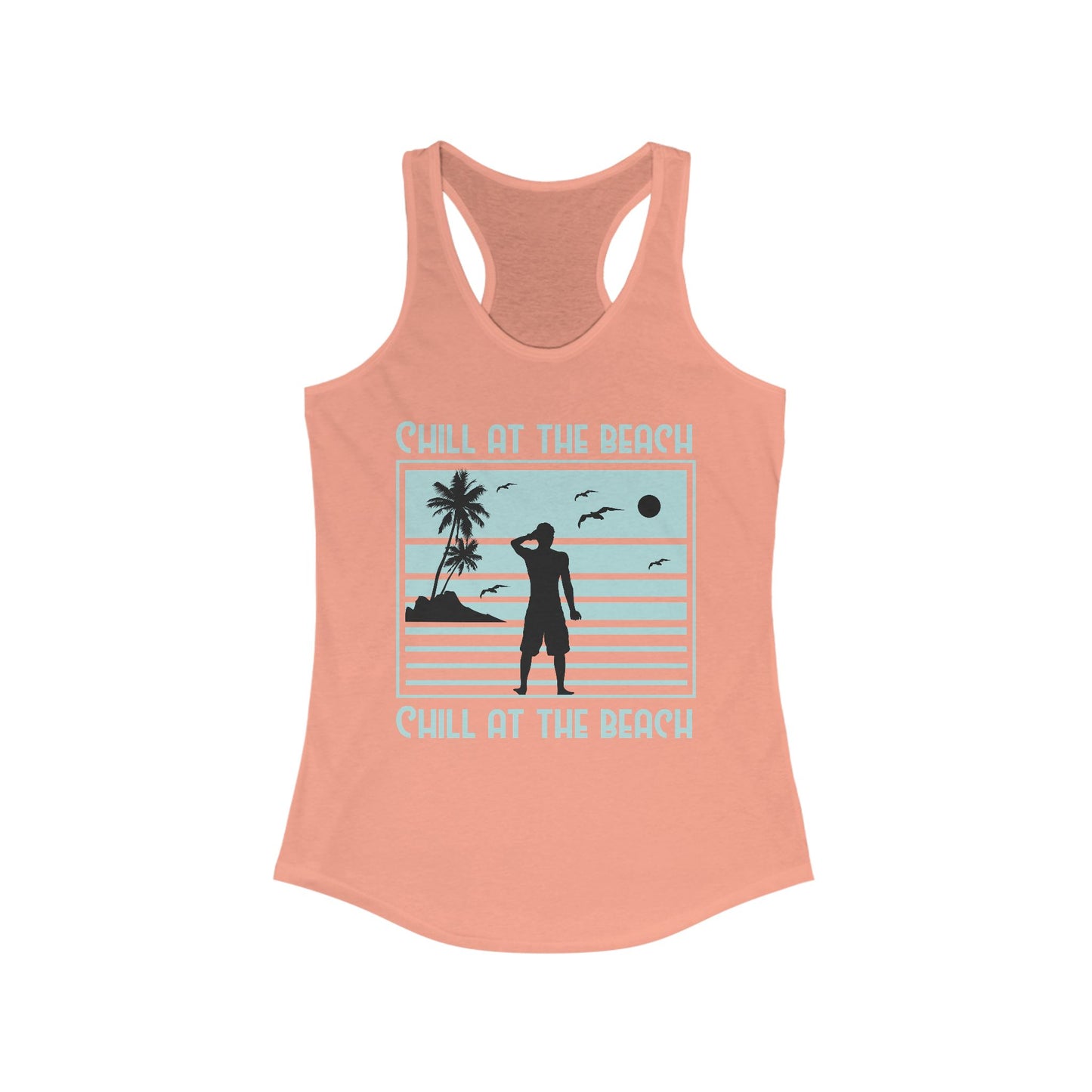 Racerback Tank Top for Women, Summer Sleeveless Shirt, Workout Gym Fitness Wear, Yoga Activewear, Casual Beach Tank, Gift for