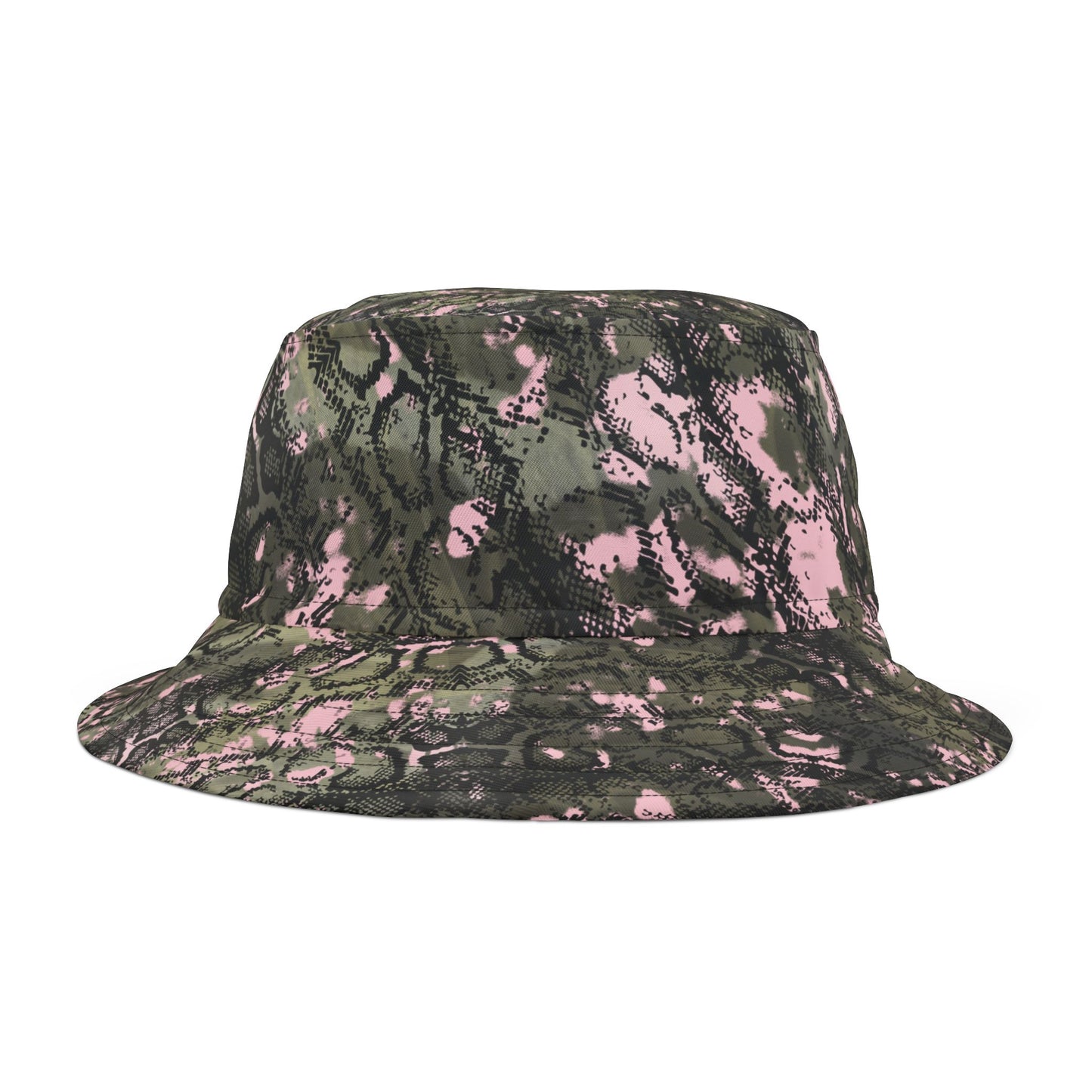 Camo Pink Bucket Hat - Stylish Summer Accessory for Outdoor Adventures