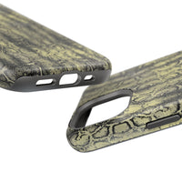 Stylish Snake Skin Magnetic Tough Case - Durable Protection for Your Phone