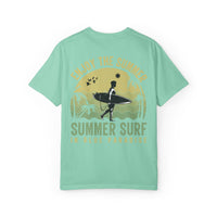 Vintage Summer Surf T-shirt, Summer Vibes, Beachwear, Unisex Graphic Tee, Casual Summer Apparel, Vacation Shirt