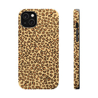 Leopard Print Magnetic Tough Case for iPhone – Bold Style, Rugged Protection  Make a fierce statement while keeping your iPhone safe with this stylish and durable magnetic tough case featuring a trendy leopard print design.