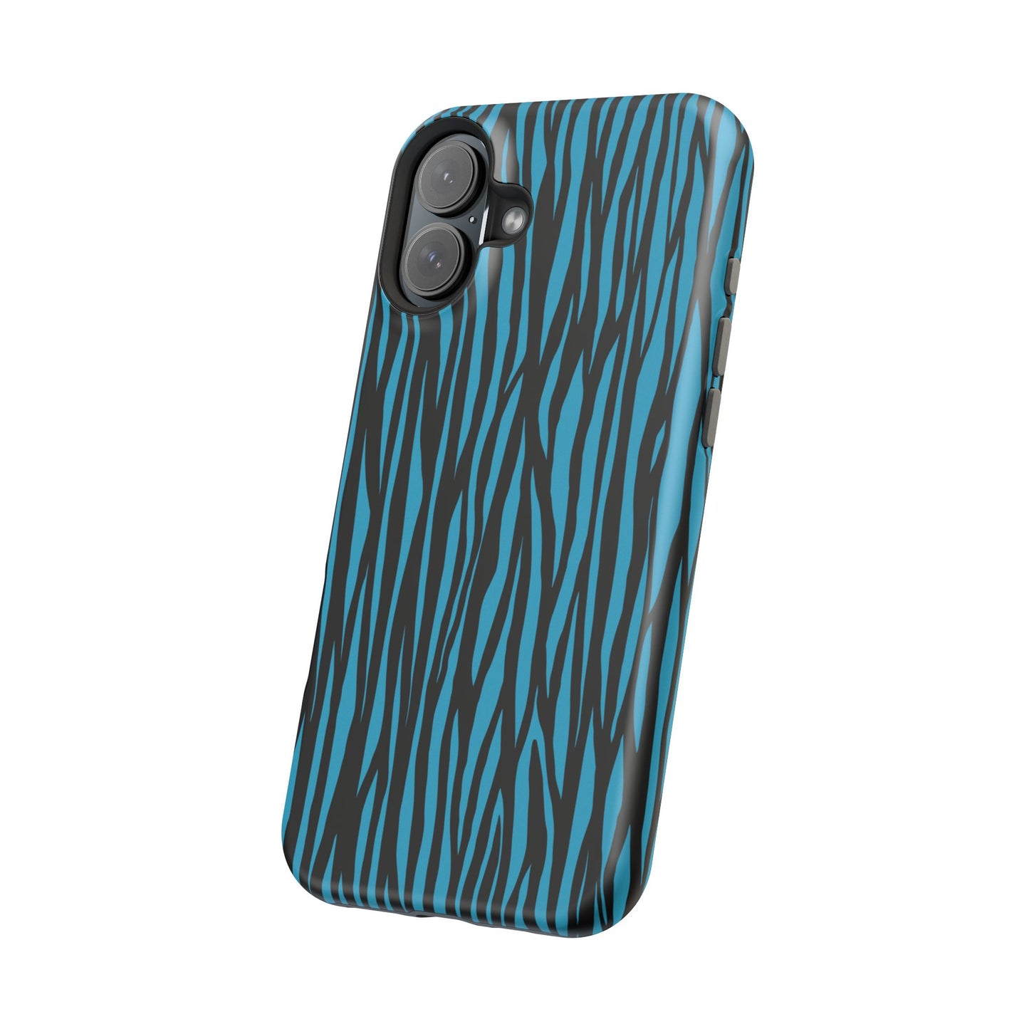 Zebra Print Magnetic Tough Case for iPhone - Durable & Stylish Phone Protection