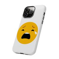 Emotional Tough Case – Sad Emoji Phone Case for Supportive Gifts