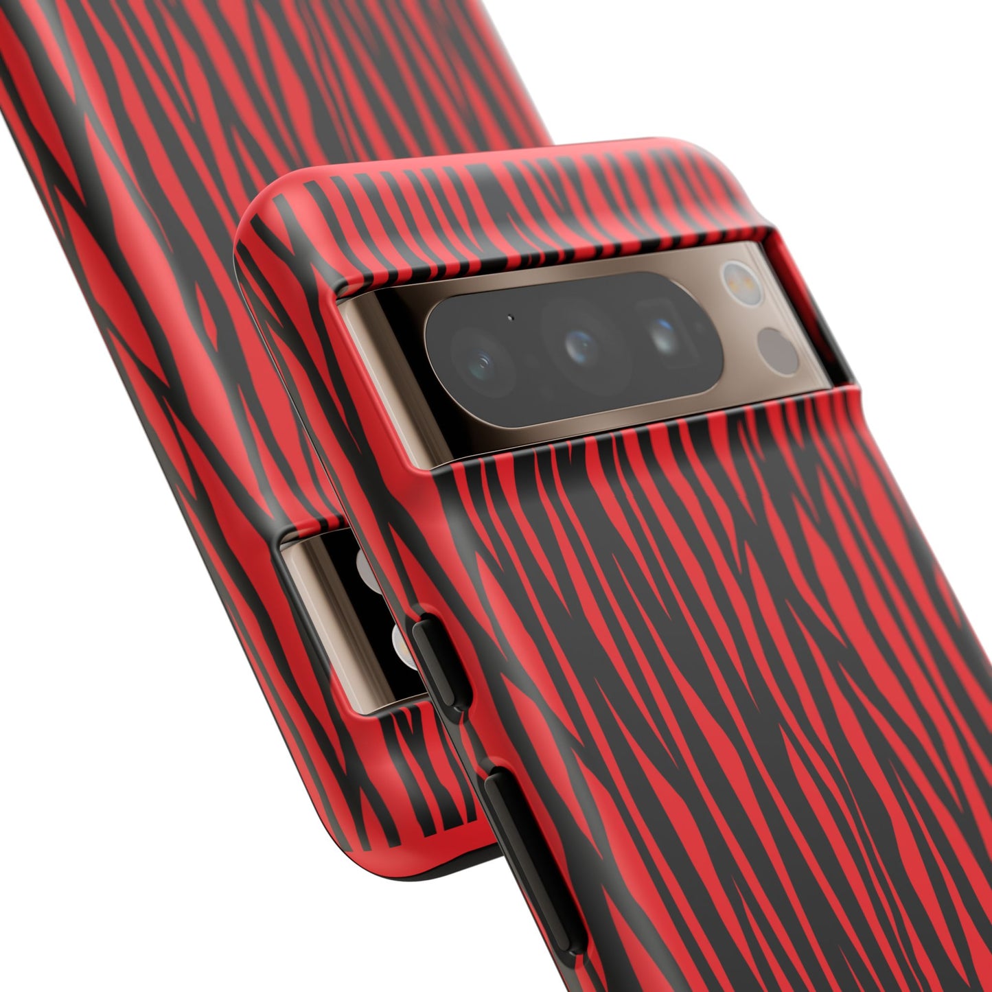 Bold Zebra Print Phone Case - Tough Protection for Trendsetters