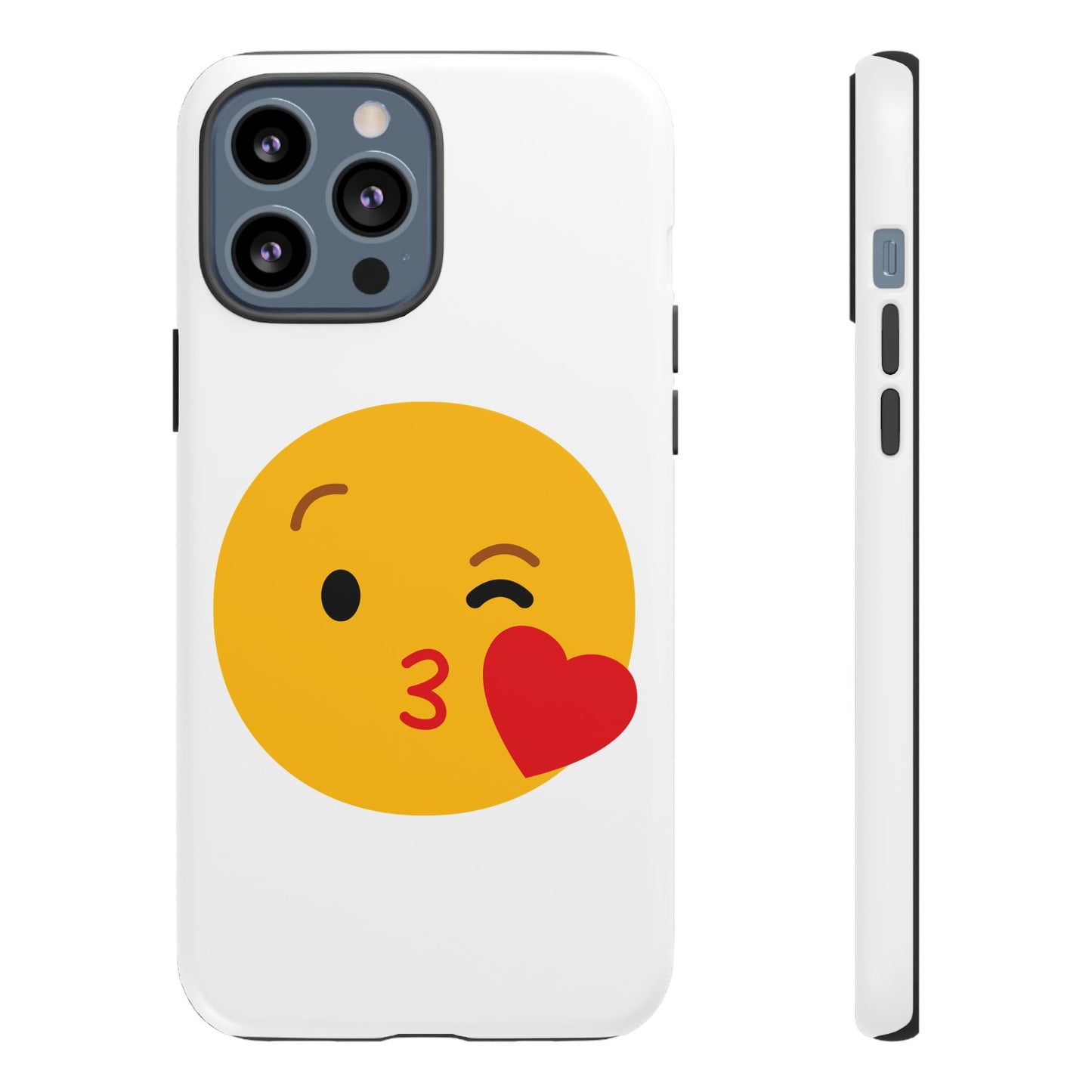 Cute Emoji Phone Case - Kissy Face Design for Stylish Protection