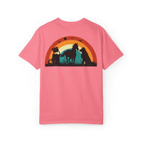 Rainbow Animal Scene Unisex T-Shirt - Nature Lover's Gift