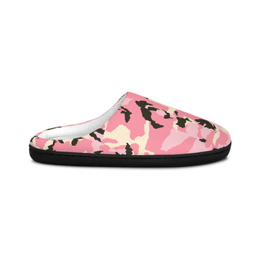 Comfortable Pink Camo Women's Indoor Slippers