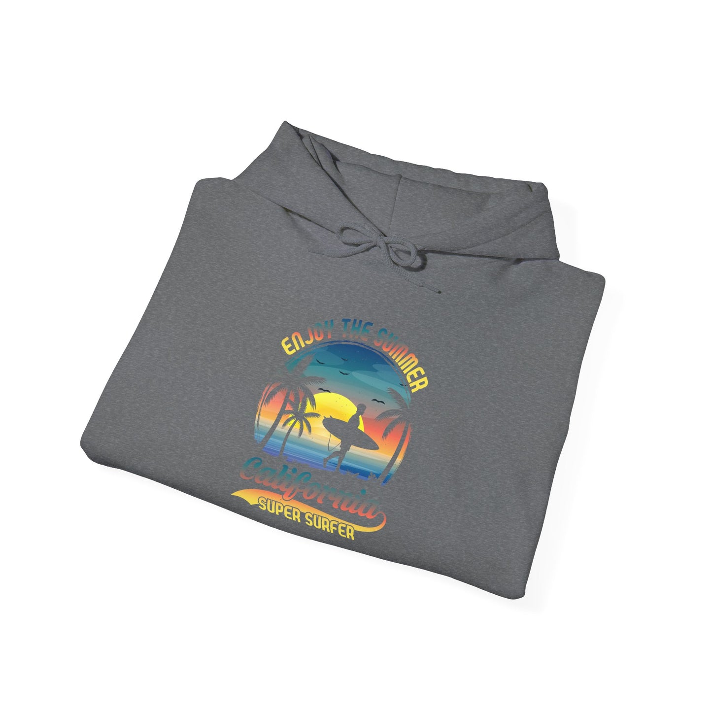 Unisex Heavy Blend™Hooded Sweatshirt California surfing is more than just a sport  it’s a lifestyle,a culture, vibe  🌊🏄‍♂️