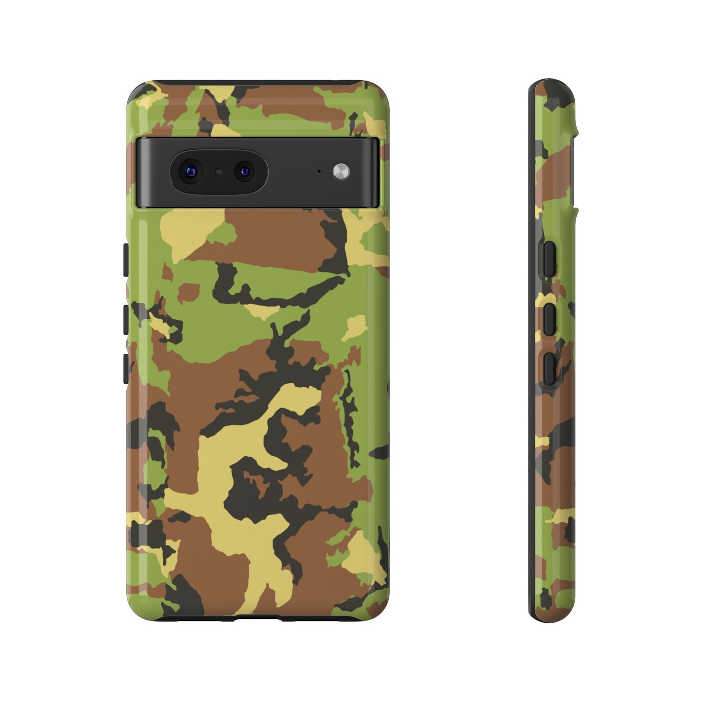 Camo Tough Phone Case - Durable Military Style Cover for Adventure Lovers