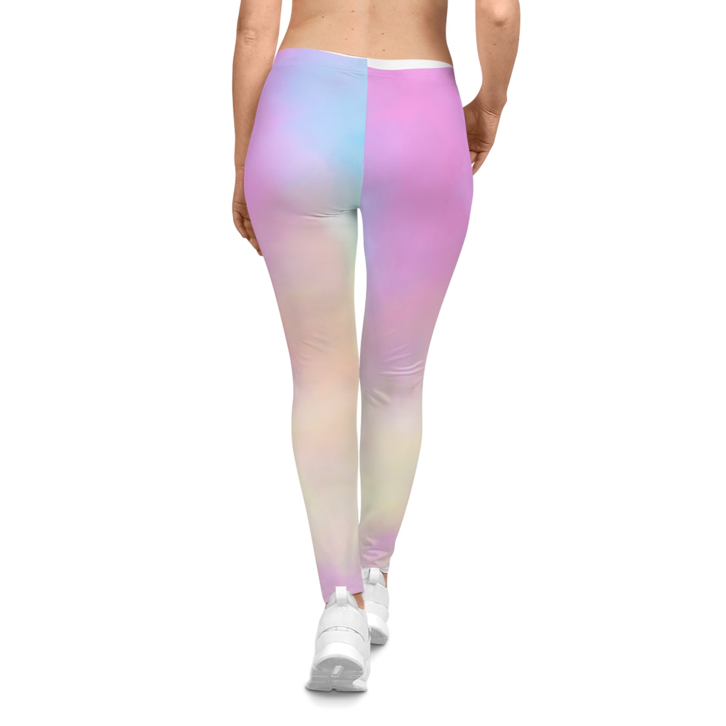 Pastel Tie-Dye Women's Casual Leggings – Comfortable & Stylish for Everyday Wear  Embrace comfort and style with these dreamy tie-dye leggings perfect for laid-back days and light workouts.