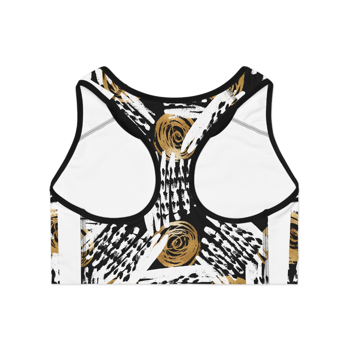 Chic Floral Sports Bra - Stylish Athletic Wear for Active Women