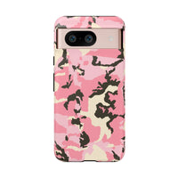 Stylish Pink Camouflage Phone Case – Tough Cases for Trendsetters