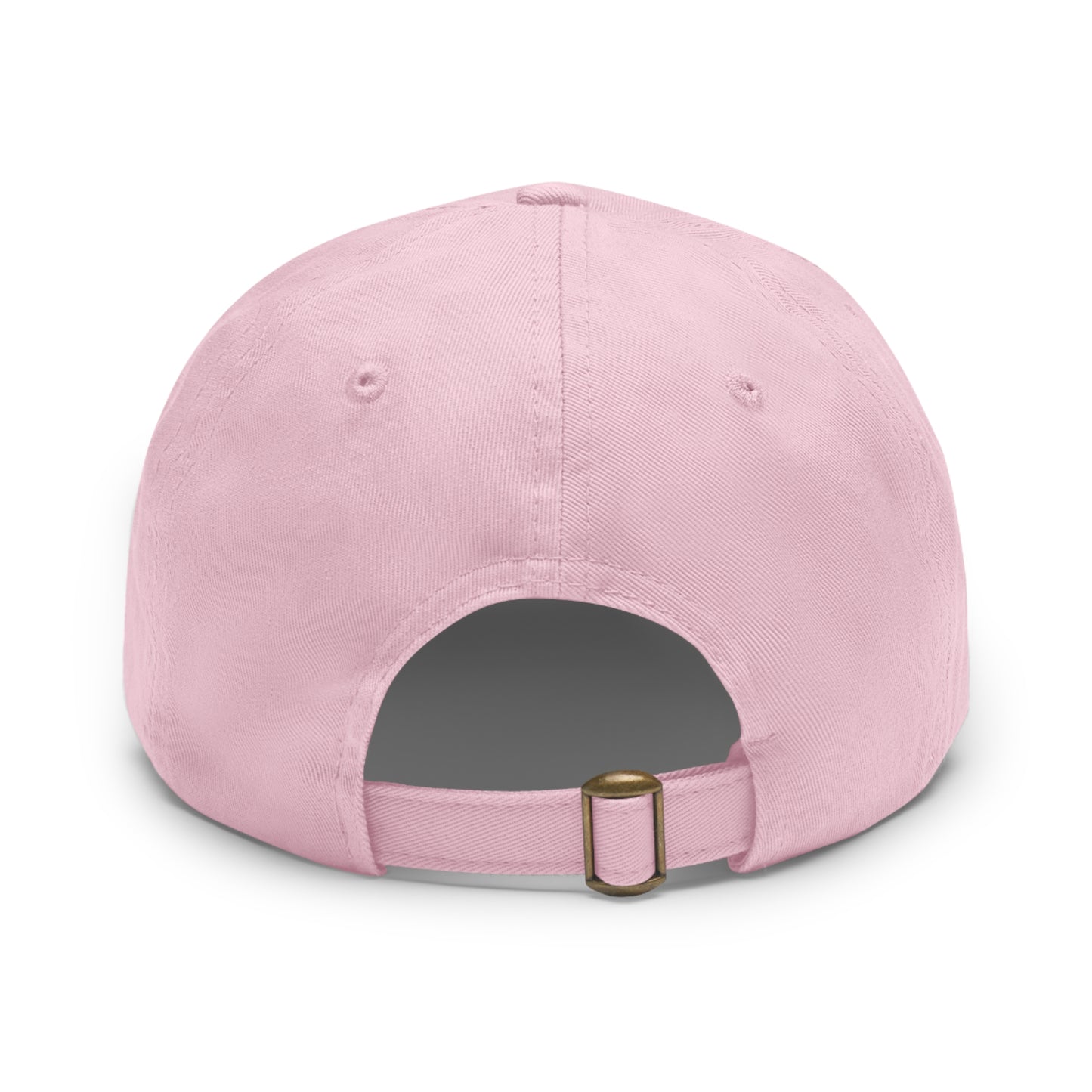 Retro Sunset Dad Hat with Leather Patch