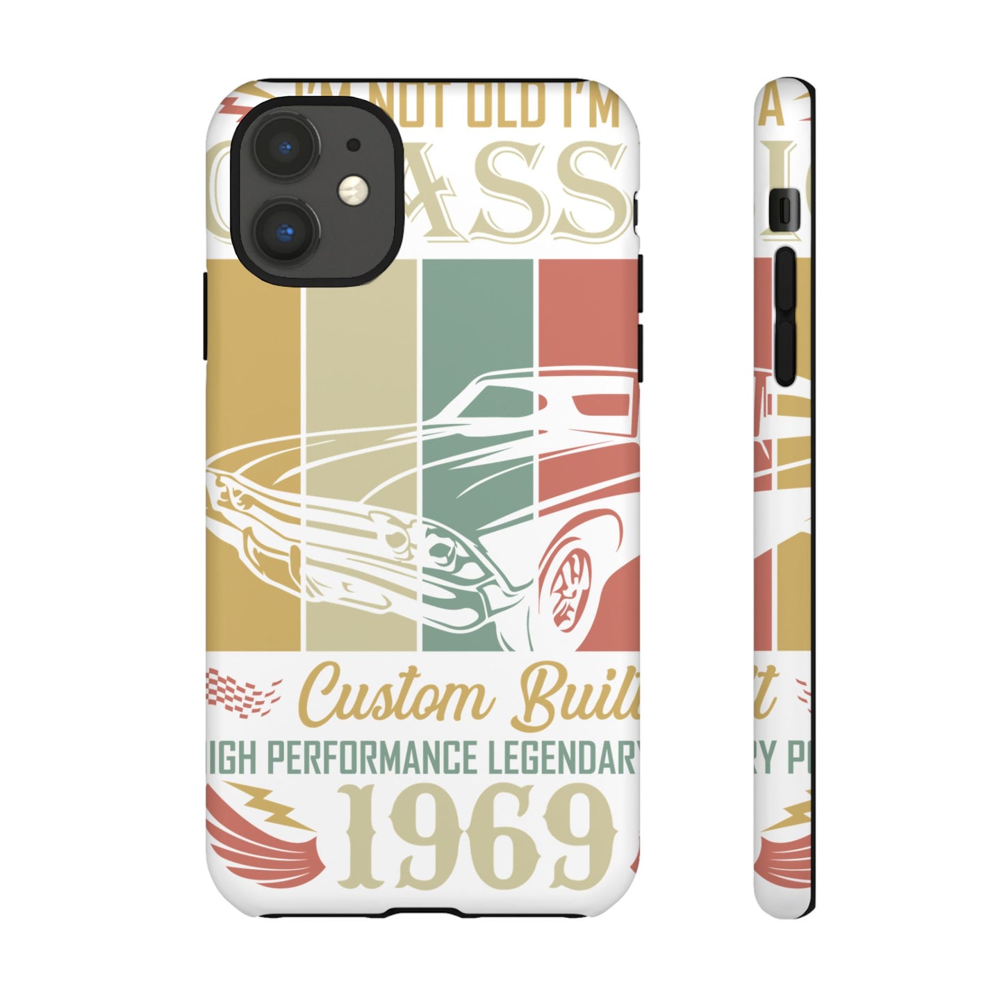 Vintage Classic Car Tough Case - Retro 1969 Design