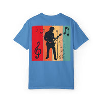 Music Lover T-Shirt, Retro Band Tee, Unisex Music T-Shirt, Guitarist Gift, Music Festival Shirt, Casual Concert Attire
