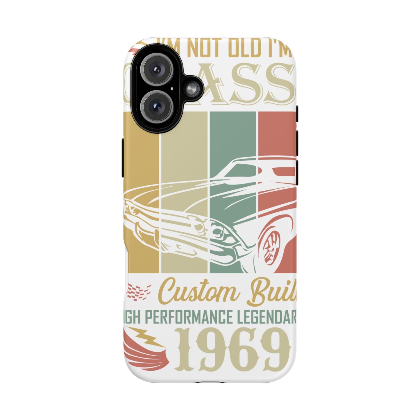Vintage Classic Car Tough Case - Retro 1969 Design