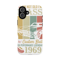 Vintage Classic Car Tough Case - Retro 1969 Design
