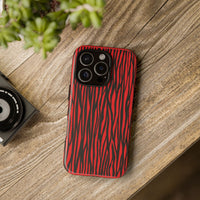 Bold Zebra Print Phone Case - Tough Protection for Trendsetters