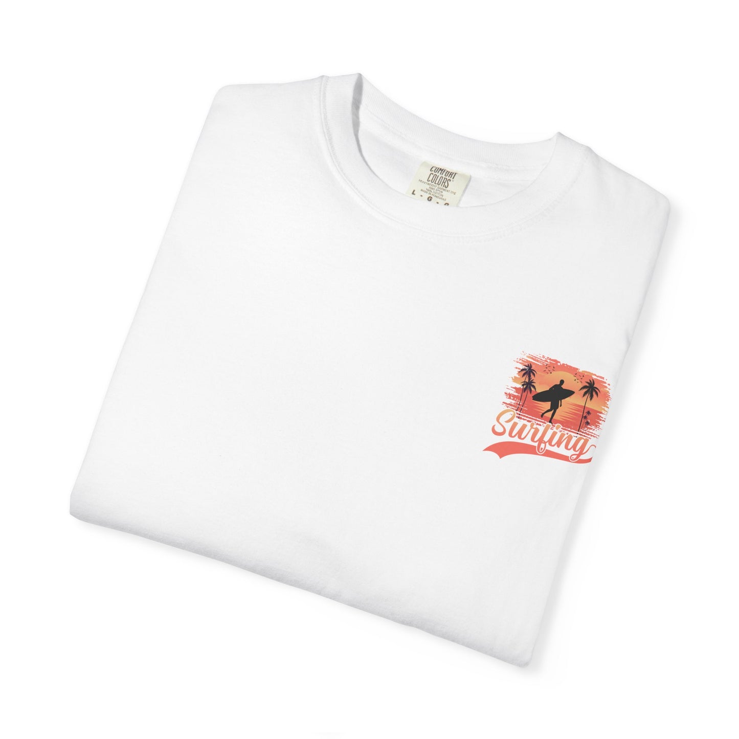 Surfing Paradise Unisex T-Shirt, Casual Beach Wear, Summer Vibes, Gift for Surfers, Vacation Outfit