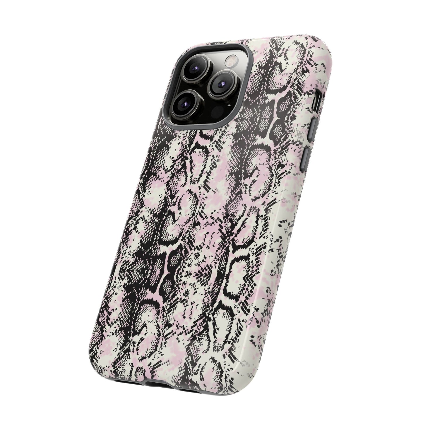 Stylish Snake Print Phone Case – Trendy Design, Tough Protection  Make a bold fashion statement while keeping your phone safe with this sleek and durable snake print case.
