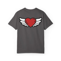 Vintage Winged Heart Unisex T-Shirt - Casual Love Tees