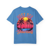 Tropical Vibes T-Shirt, Summer Casual Tee, Unisex Streetwear, Vacation Shirt, Beach Life Apparel, Gift for Travelers