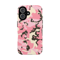 Stylish Pink Camouflage Phone Case – Tough Cases for Trendsetters