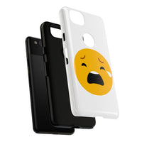 Emotional Tough Case – Sad Emoji Phone Case for Supportive Gifts