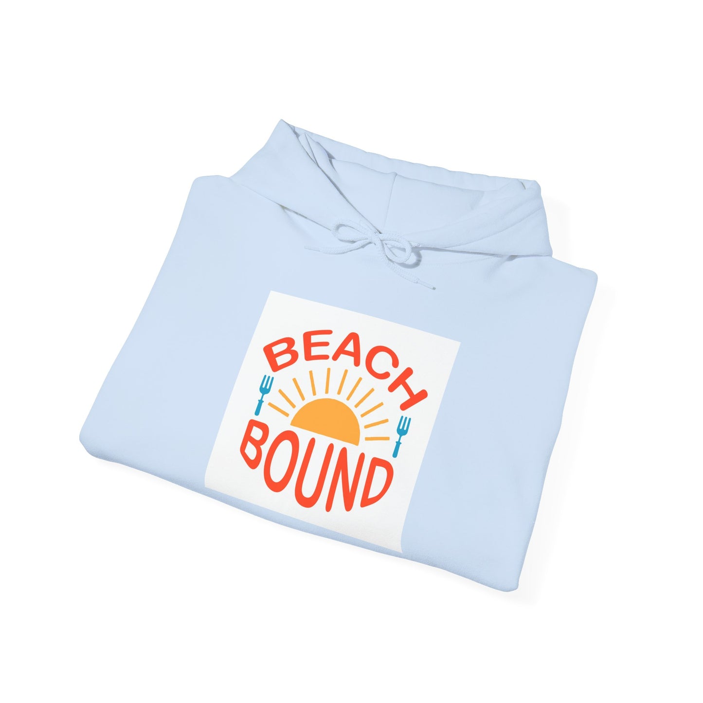 Beach Bound Hoodie – Perfect for Summer, Beach Days, Vacation, Travel, Gifts