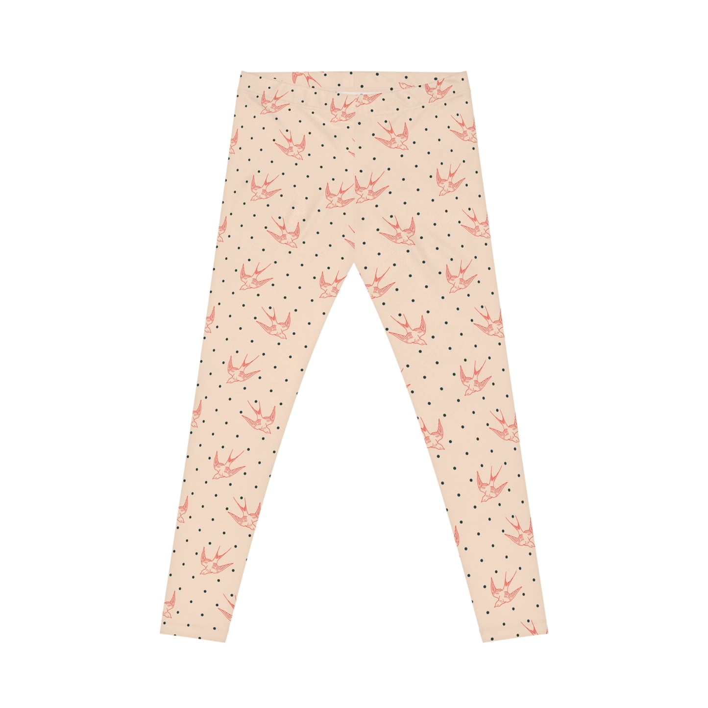 Floral Print Women's Casual Leggings - Stylish & Comfortable Everyday Wear