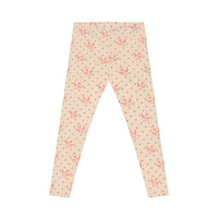 Floral Print Women's Casual Leggings - Stylish & Comfortable Everyday Wear