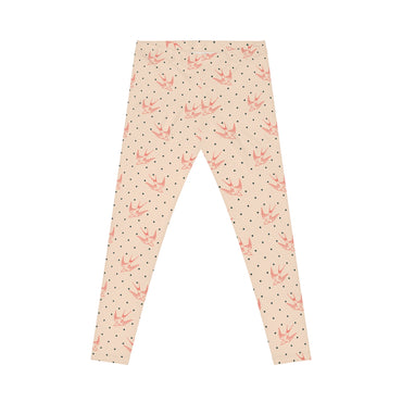 Floral Print Women's Casual Leggings - Stylish & Comfortable Everyday Wear