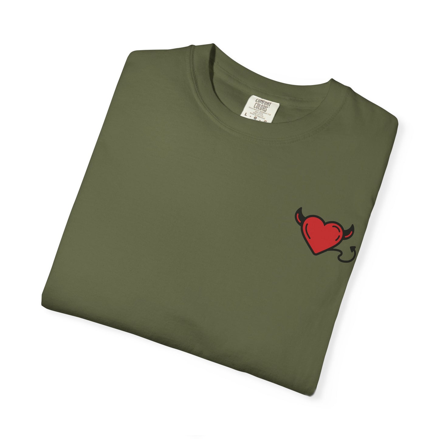 Devilish Love T-Shirt | Unisex Garment-Dyed Tee for Casual Style