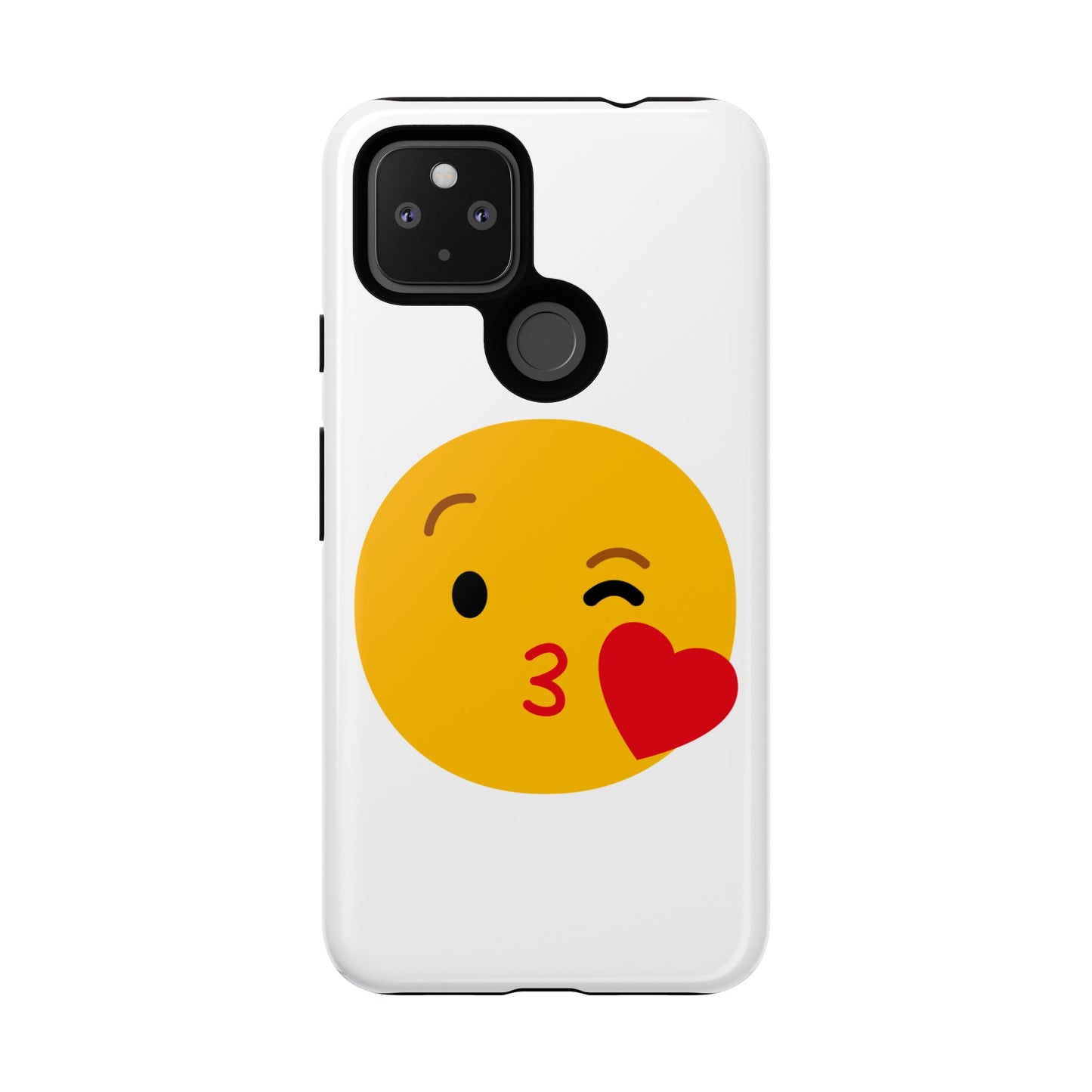 Cute Emoji Phone Case - Kissy Face Design for Stylish Protection