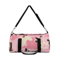 Pink Camo Duffel Bag - Stylish Travel Companion for Gym & Weekend Getaways