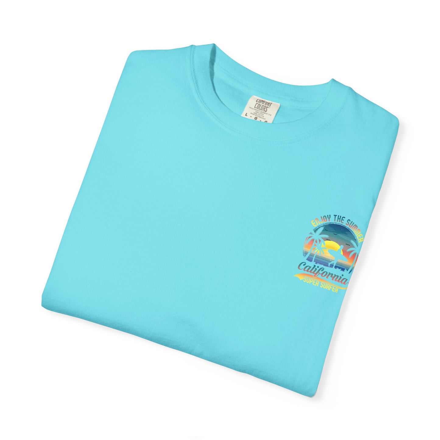 California Summer Vibes T-Shirt, Unisex Beach Tee, Surfing Apparel, Gift for Surfers, Summer Wardrobe Essential