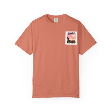 California Surf Graphic Tee - Unisex Garment-Dyed T-Shirt for Beach Lovers, Summer Vibes, Gift for Surfers, Casual Wear,