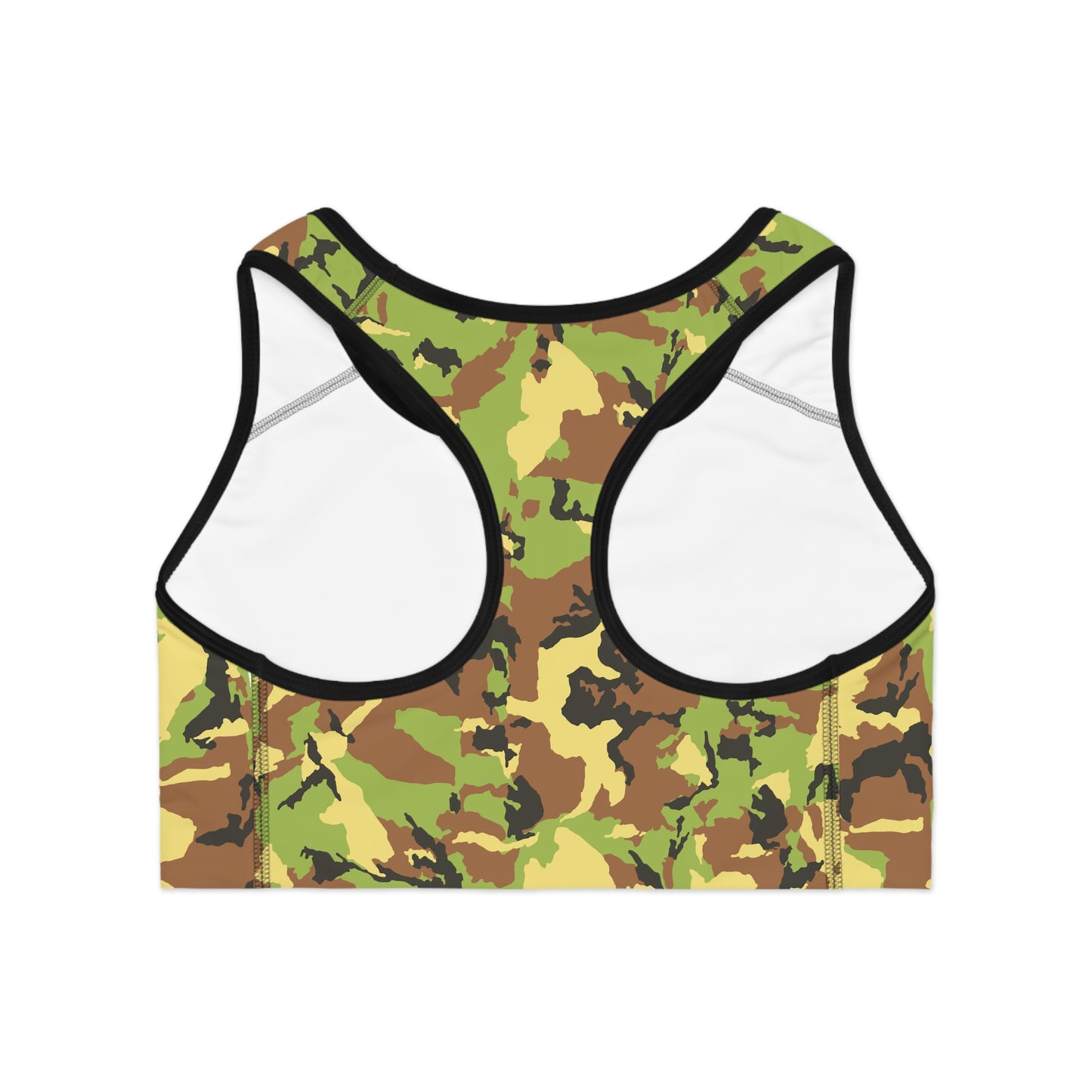 Stylish Camo Sports Bra for Active Women