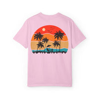 Sunset Vibe Unisex T-Shirt - Tropical Paradise Design