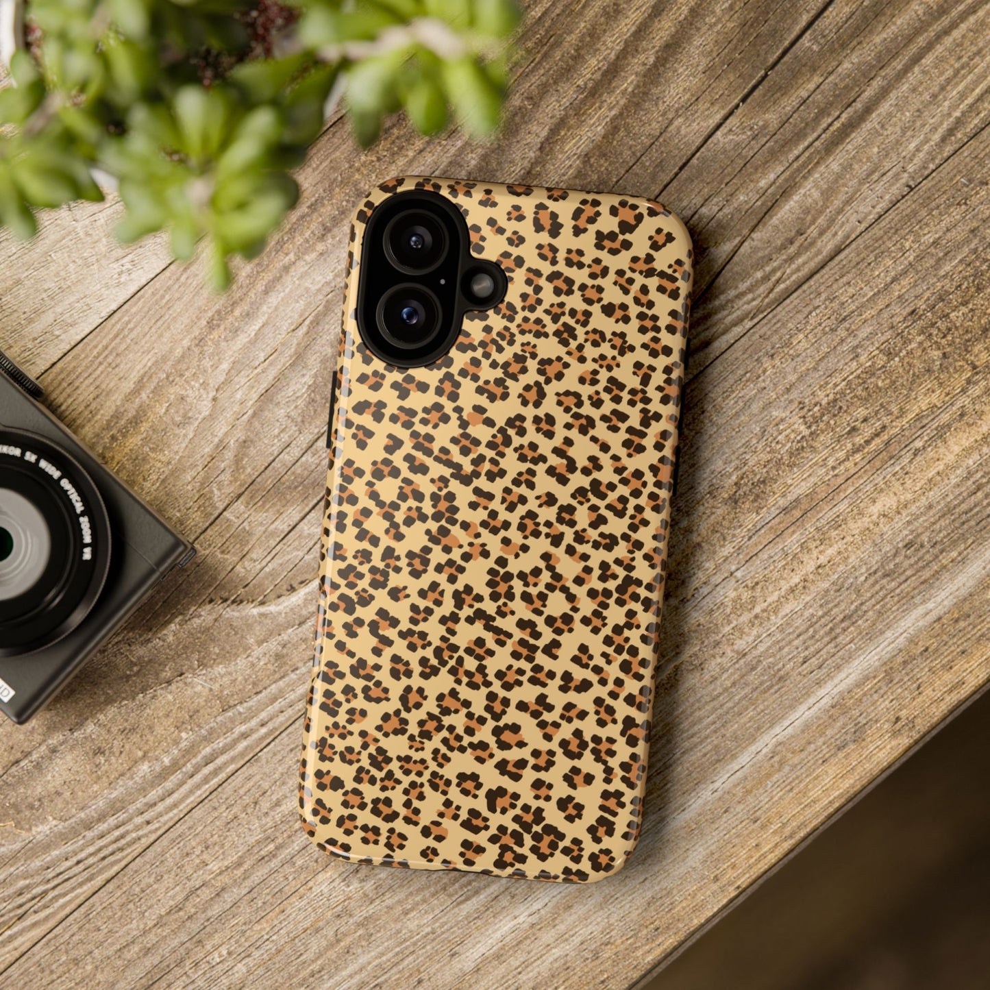 Wild Leopard Print Phone Case - Stylish & Durable Protection