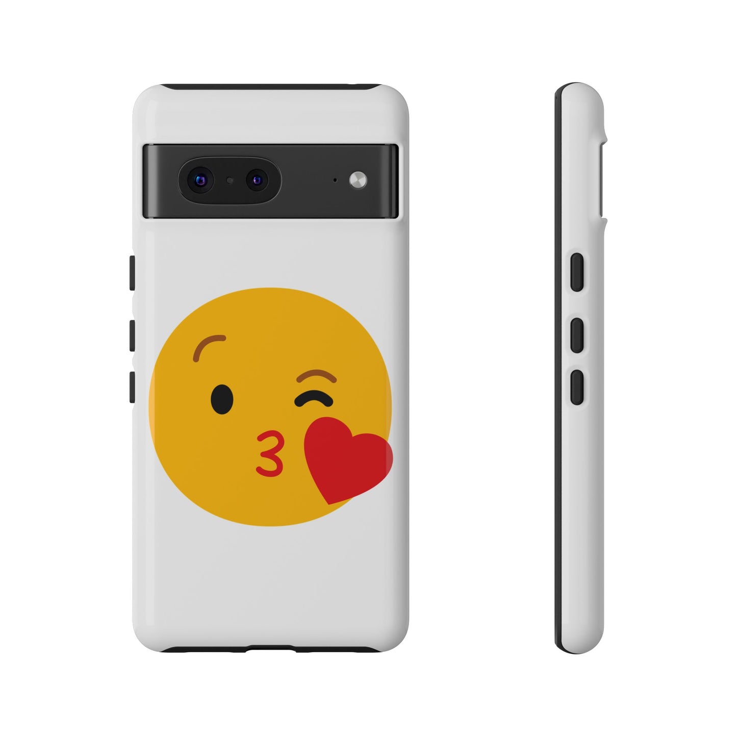 Cute Emoji Phone Case - Kissy Face Design for Stylish Protection