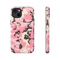 Stylish Pink Camouflage Phone Case – Tough Cases for Trendsetters