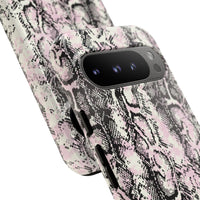 Stylish Snake Print Phone Case – Trendy Design, Tough Protection  Make a bold fashion statement while keeping your phone safe with this sleek and durable snake print case.