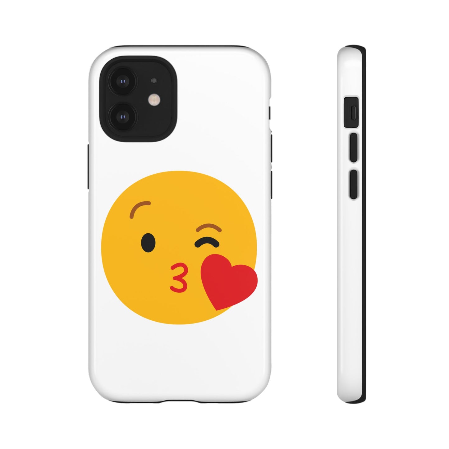 Cute Emoji Phone Case - Kissy Face Design for Stylish Protection