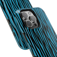Zebra Print Magnetic Tough Case for iPhone - Durable & Stylish Phone Protection