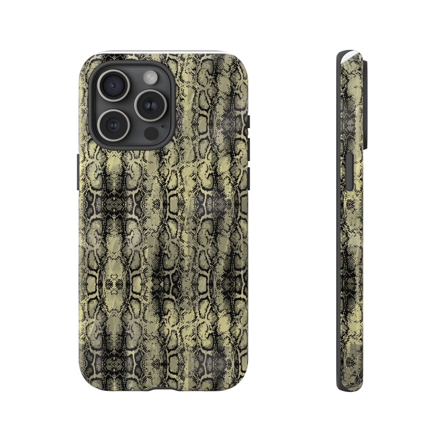 Snake Pattern Phone Case – Tough & Stylish Protection for Your Device  Show off your wild side while keeping your phone protected with this sleek snake pattern case—designed for both fashion and function.