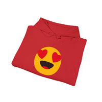 Heart Eyes Emoji Hoodie - Unisex Heavy Blend™ Sweatshirt