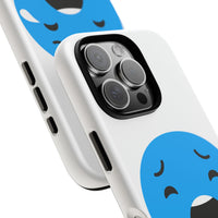 Funny Sad Face Phone Case - Tough and Stylish